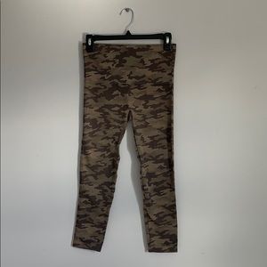 SPANX Camo Form Fitting Leggings